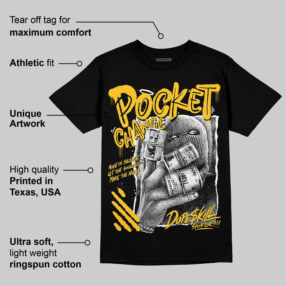 Yellow Collection superstreetwear T-Shirt Pocket Change Graphic