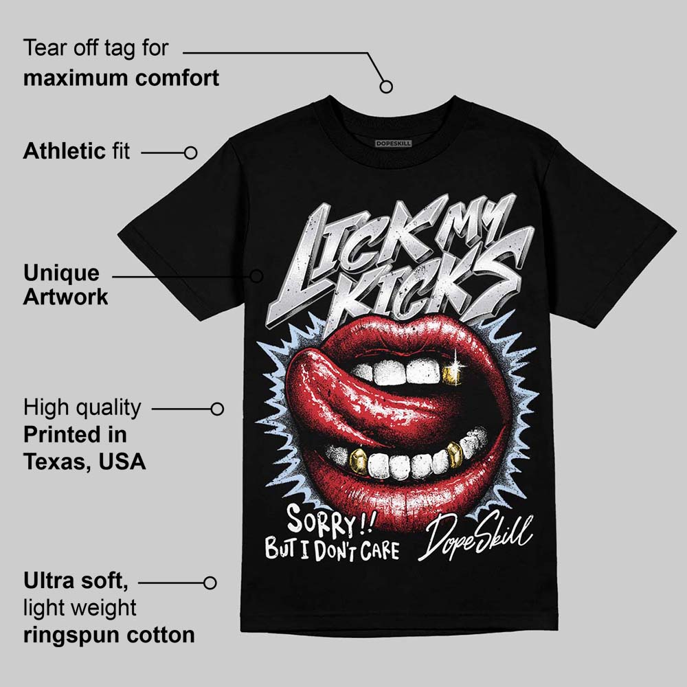 Black Metallic Reimagined 5s superstreetwear T-Shirt Lick My Kicks Graphic
