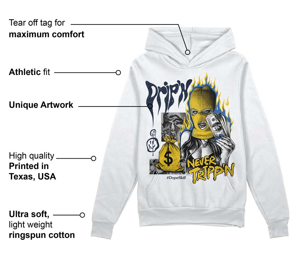 Michigan Dunks superstreetwear Hoodie Sweatshirt Drip'n Never Tripp'n Graphic