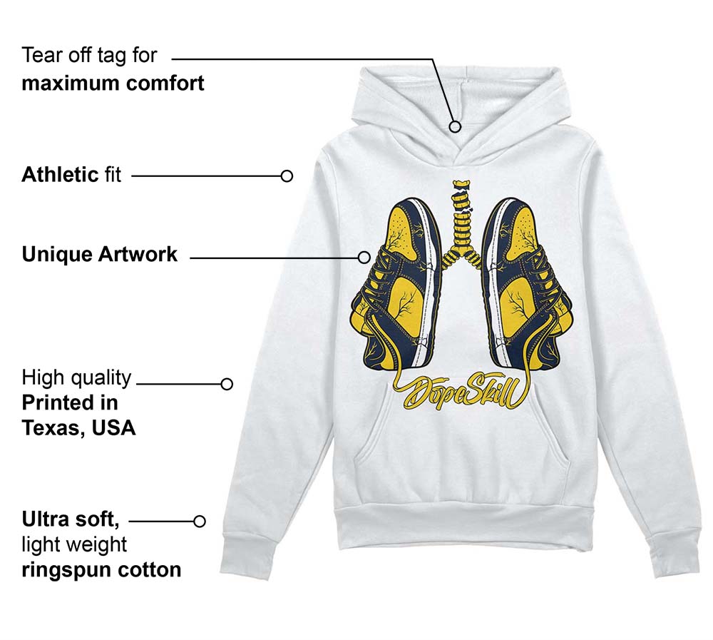 Michigan Dunks superstreetwear Hoodie Sweatshirt Breathe Graphic