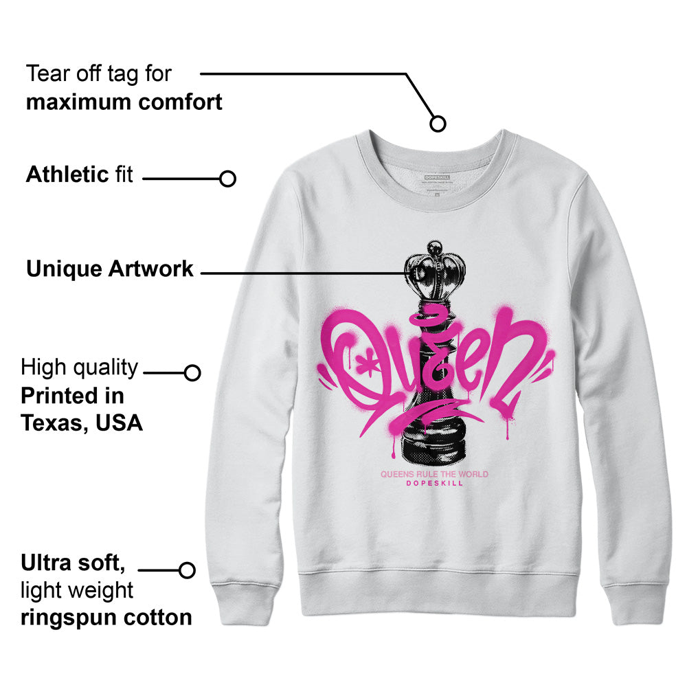 Triple Pink Dunk Low superstreetwear Sweatshirt Queen Chess Graphic