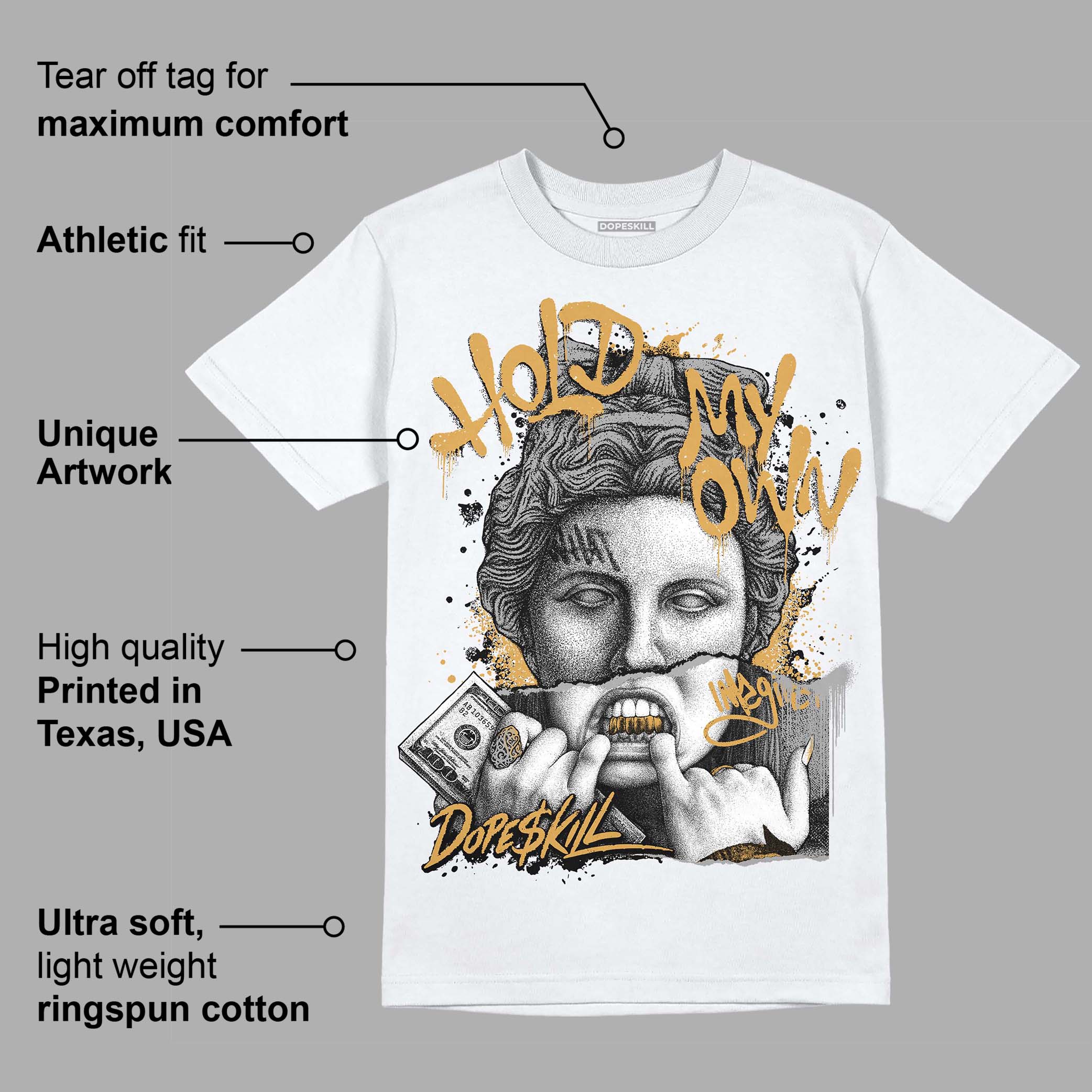 Gratitude 11s superstreetwear T-Shirt Hold My Own Graphic