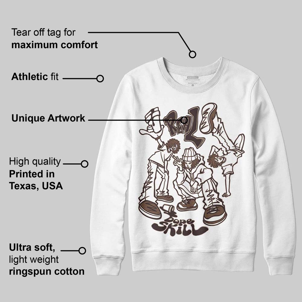 Baroque Brown 12s superstreetwear Sweatshirt Real Y2K Players Graphic