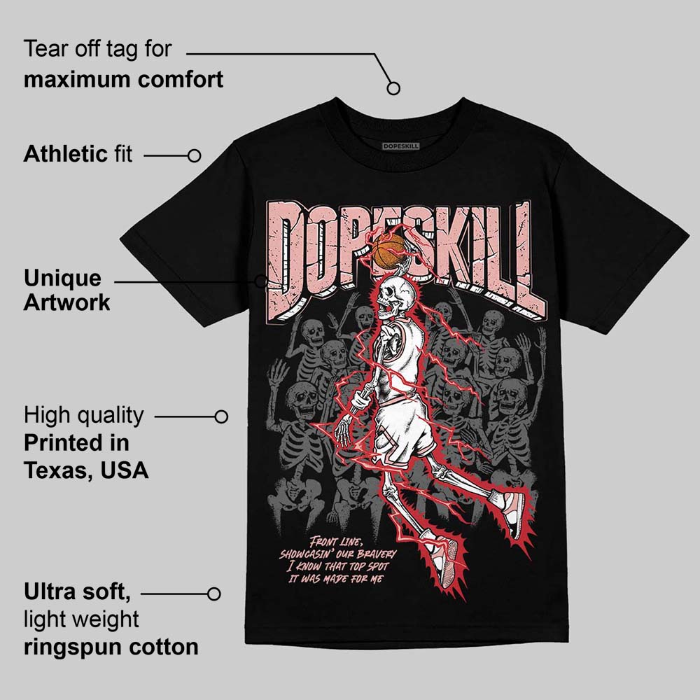 Rust Pink 1s 2025 superstreetwear T-Shirt Thunder Dunk Graphic