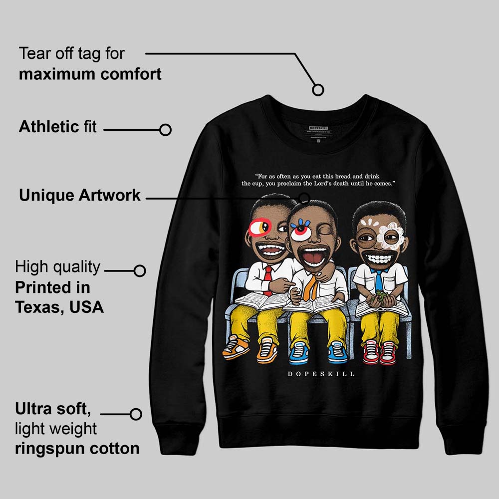 Yellow Ochre 6s superstreetwear Sweatshirt First Sunday Graphic