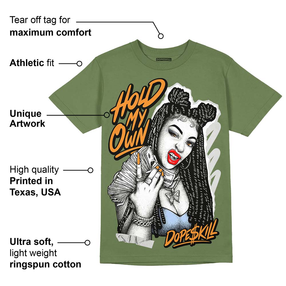Olive 5s superstreetwear Olive T-shirt New H.M.O Graphic