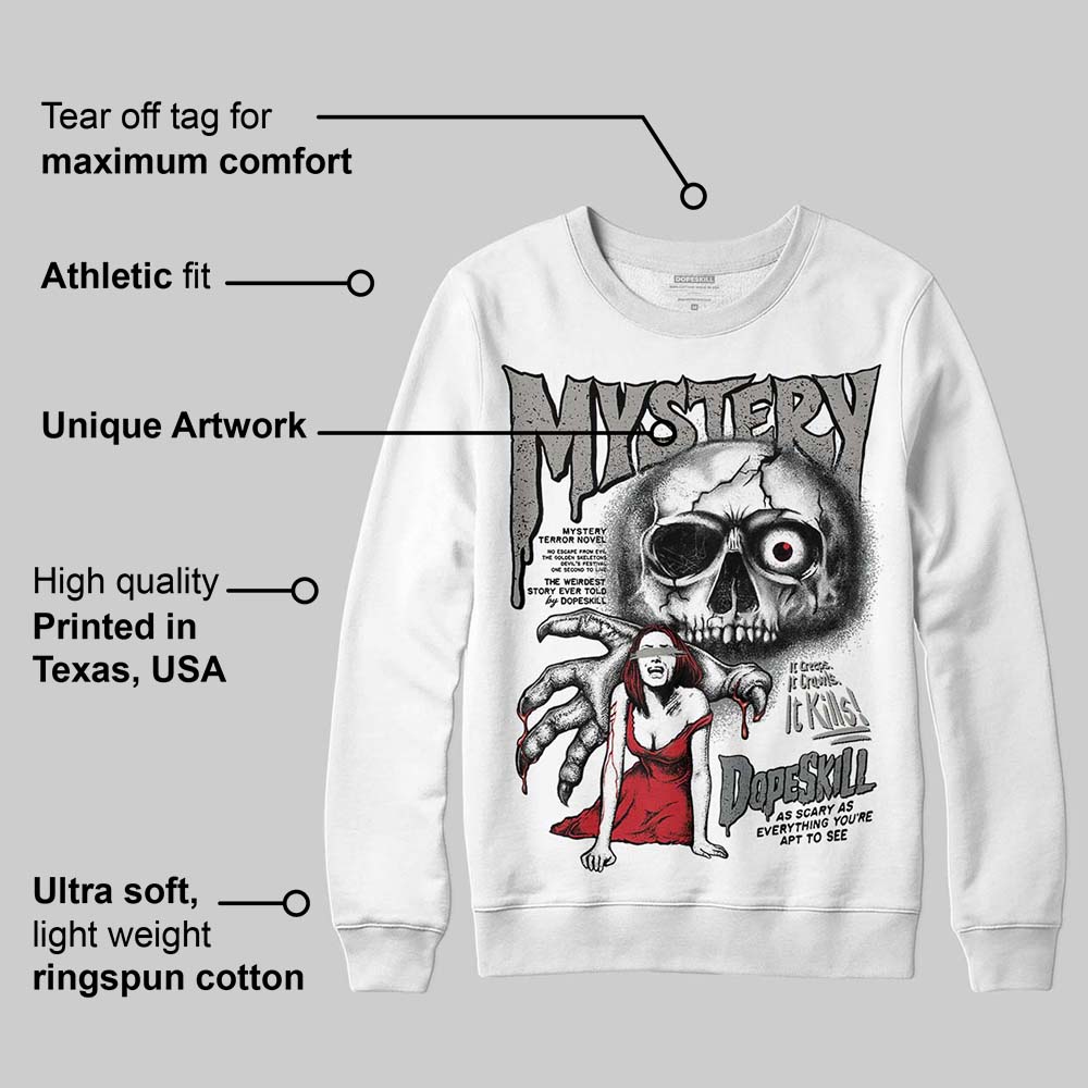 Cool Grey 9s superstreetwear Sweatshirt Mystery Ghostly Grasp Graphic