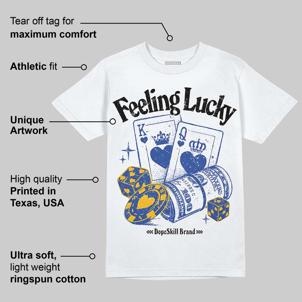 Royal Blue Collection superstreetwear T-Shirt Feeling Lucky Graphic
