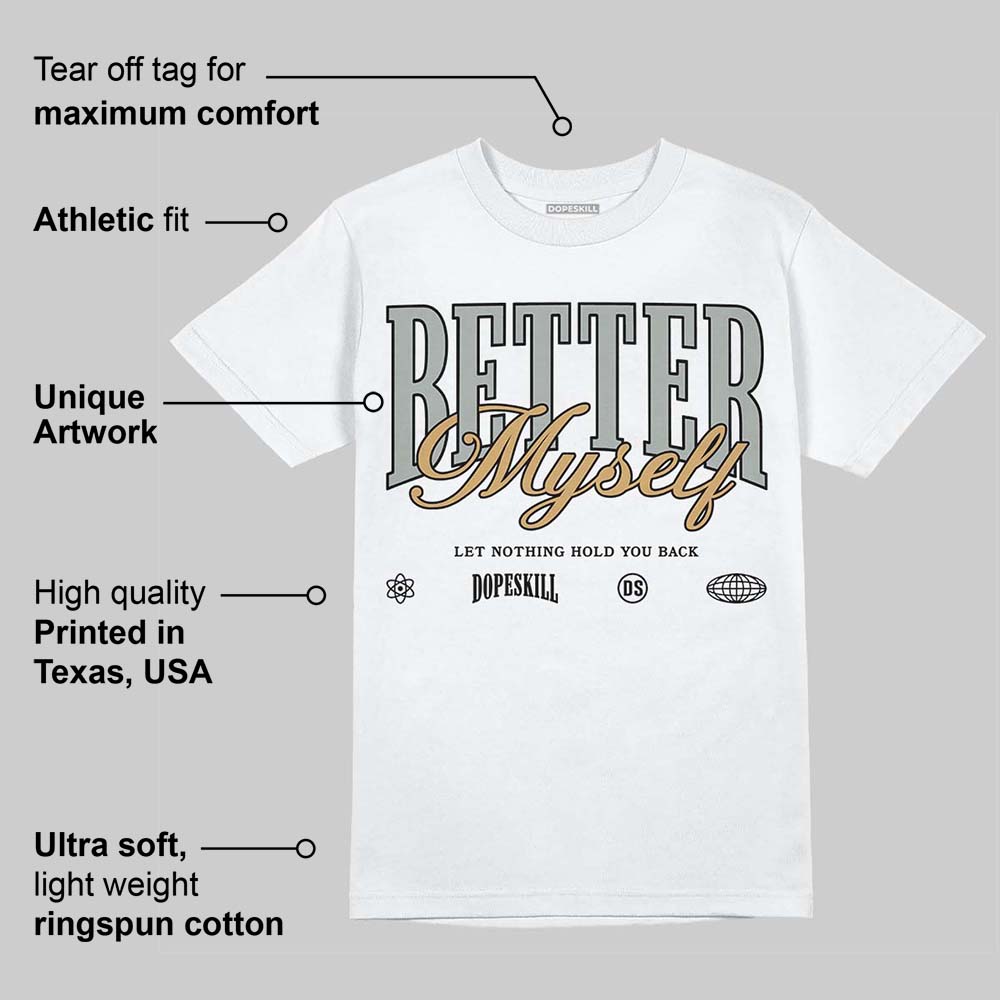 1906R a??White Golda?? superstreetwear T-Shirt Better Myself Graphic