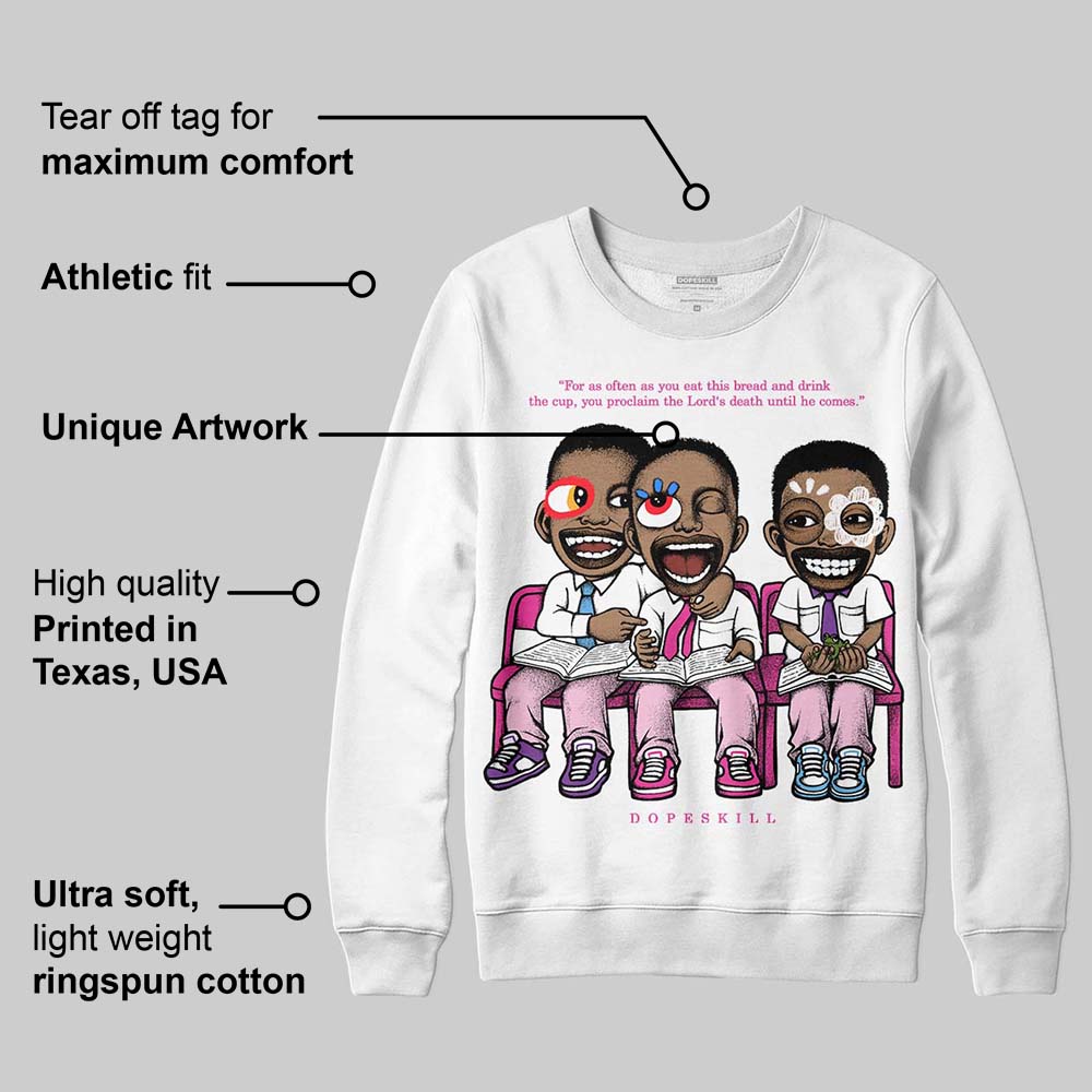 Pink Collection superstreetwear Sweatshirt First Sunday Graphic
