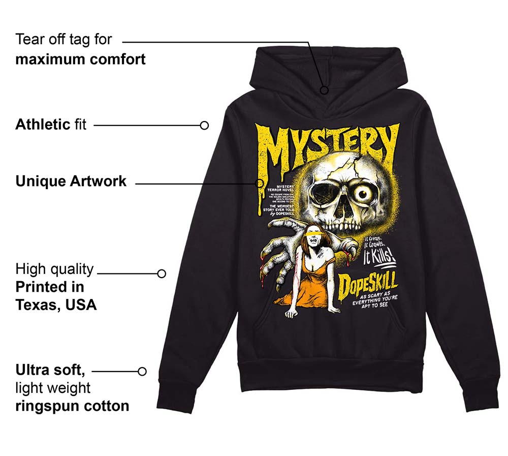 Yellow Ochre 6s superstreetwear Hoodie Sweatshirt Mystery Ghostly Grasp Graphic