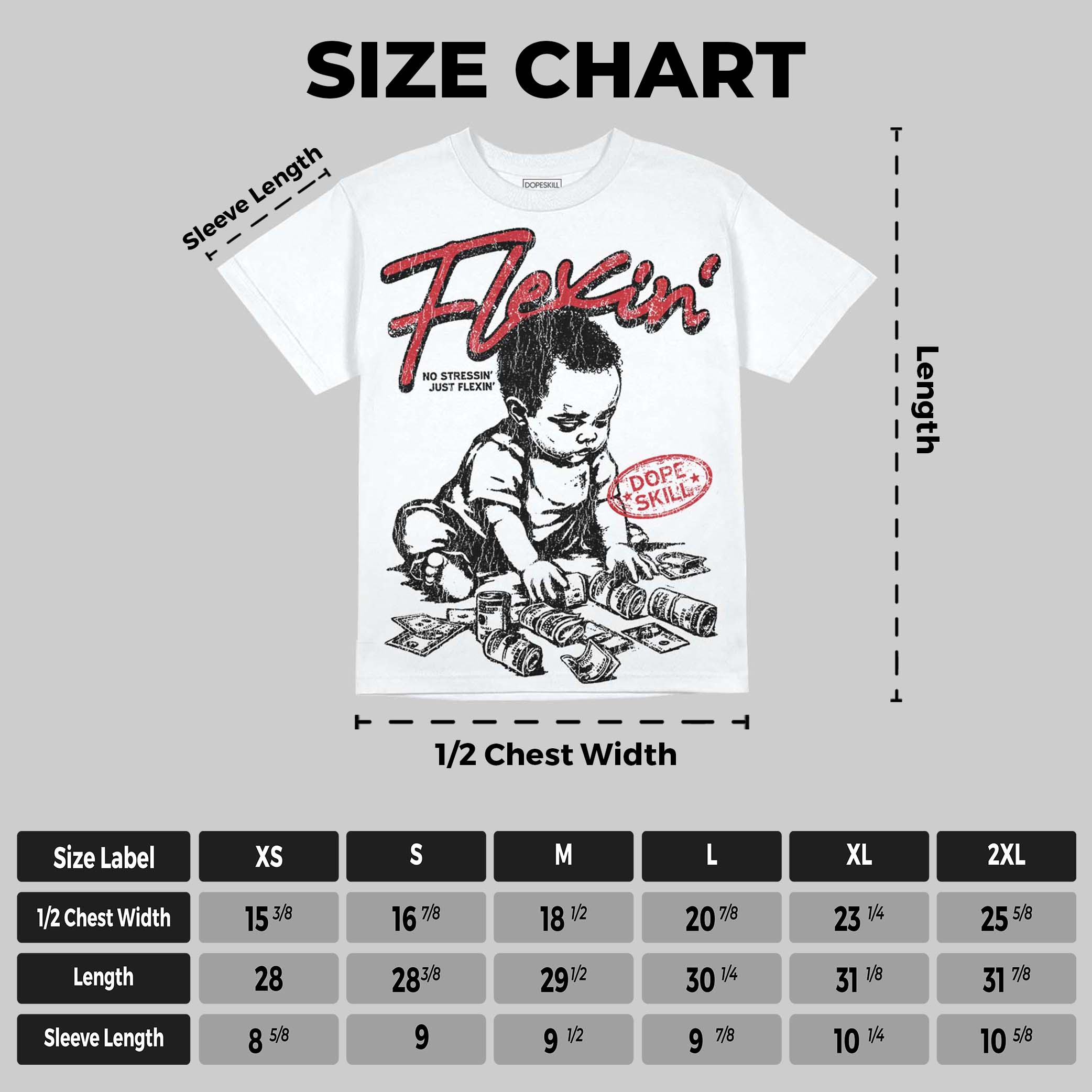 Bred 11s superstreetwear Oversize Print T-Shirt Flexin' Graphic