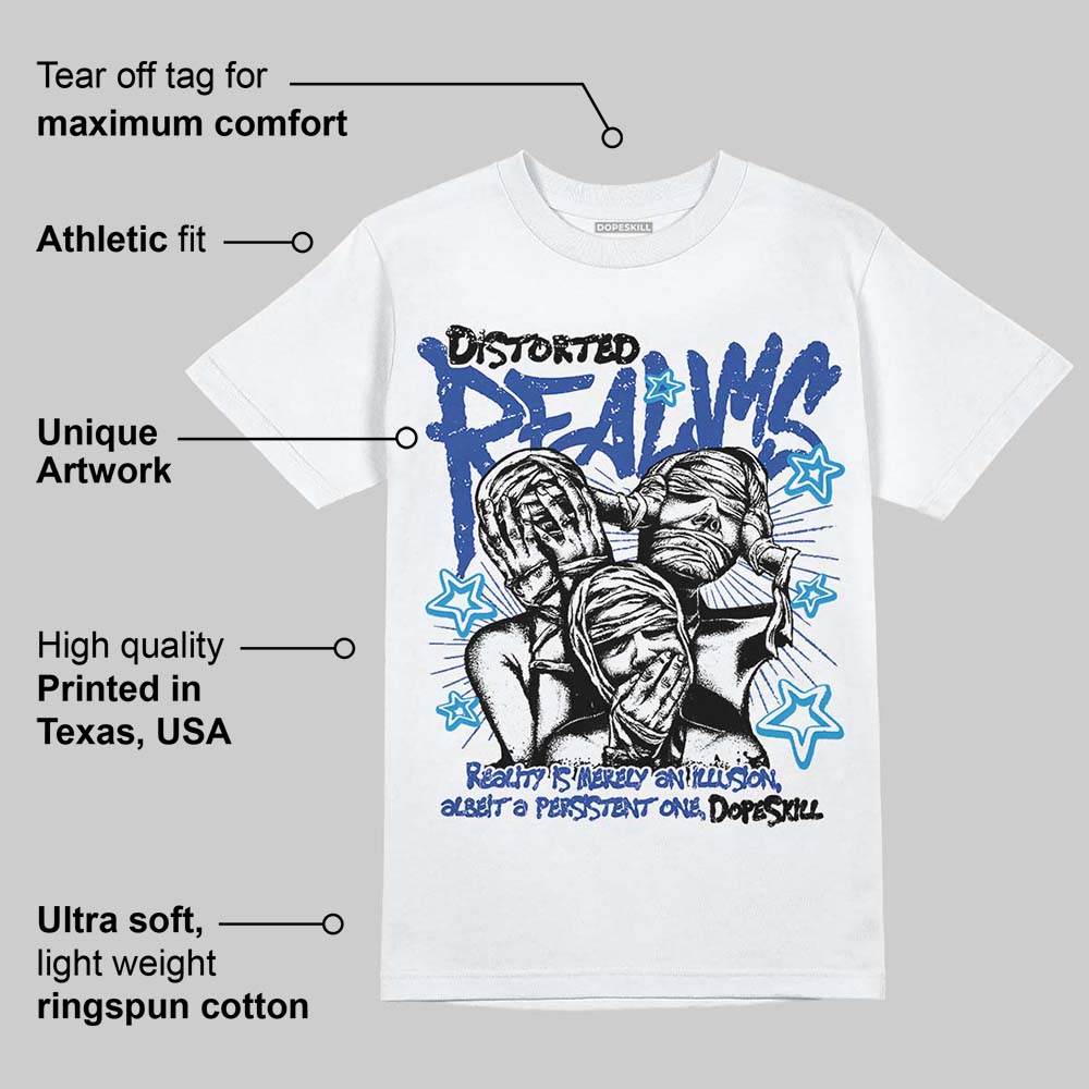 Royal Blue Collection superstreetwear T-Shirt Distorted Realms Graphic