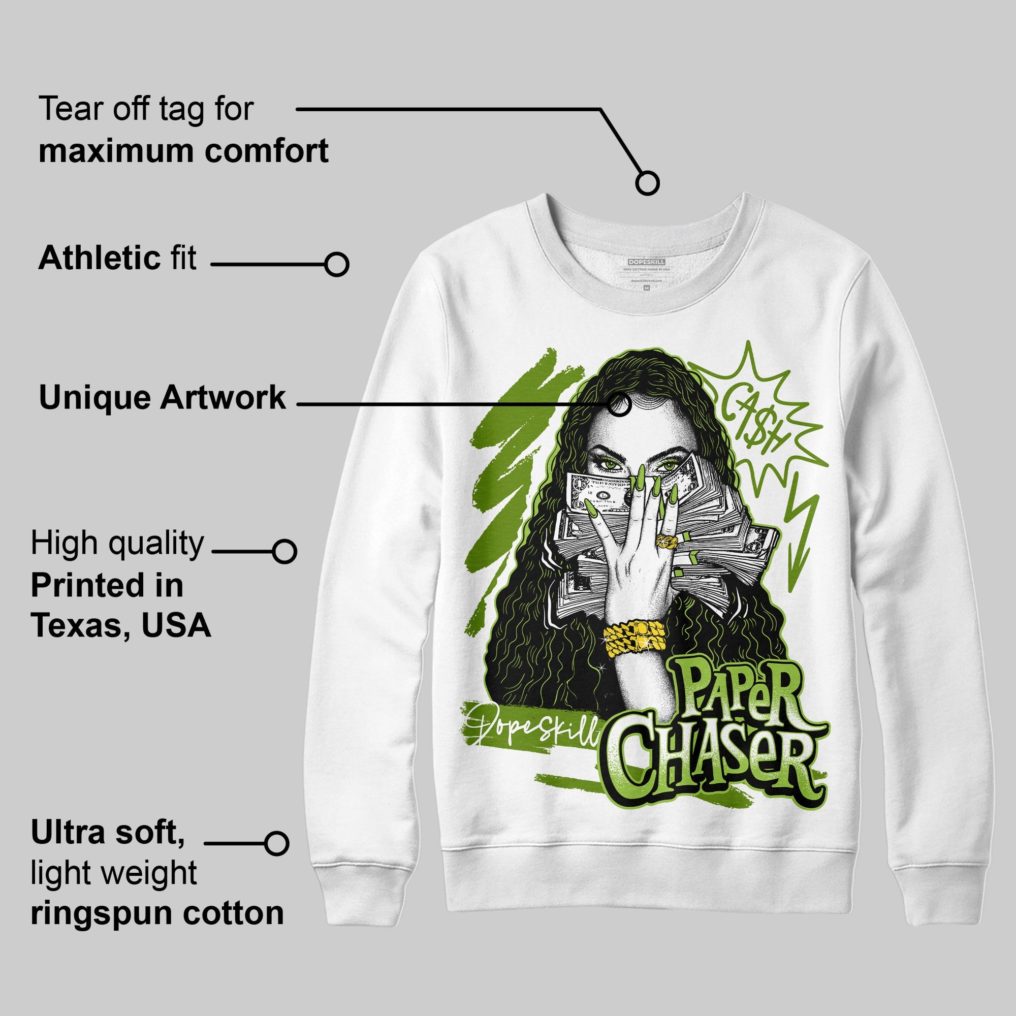Dunk Low 'Chlorophyll' superstreetwear Sweatshirt NPC Graphic