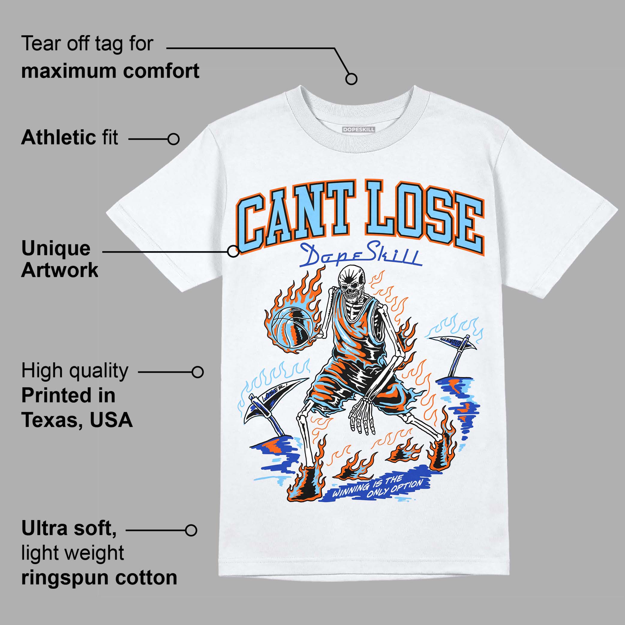 Dunk Low Futura University Blue superstreetwear T-Shirt Cant Lose Graphic