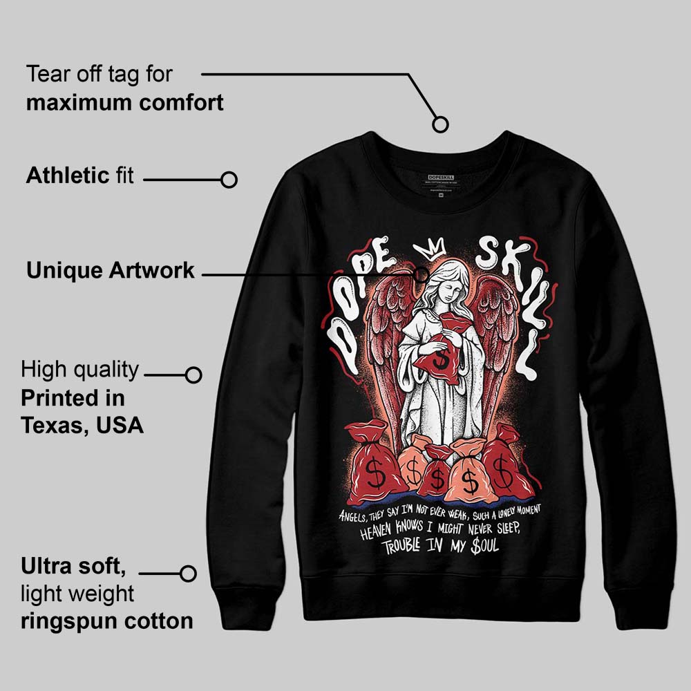Rare Air Cinnabar 1s superstreetwear Sweatshirt Angels Graphic
