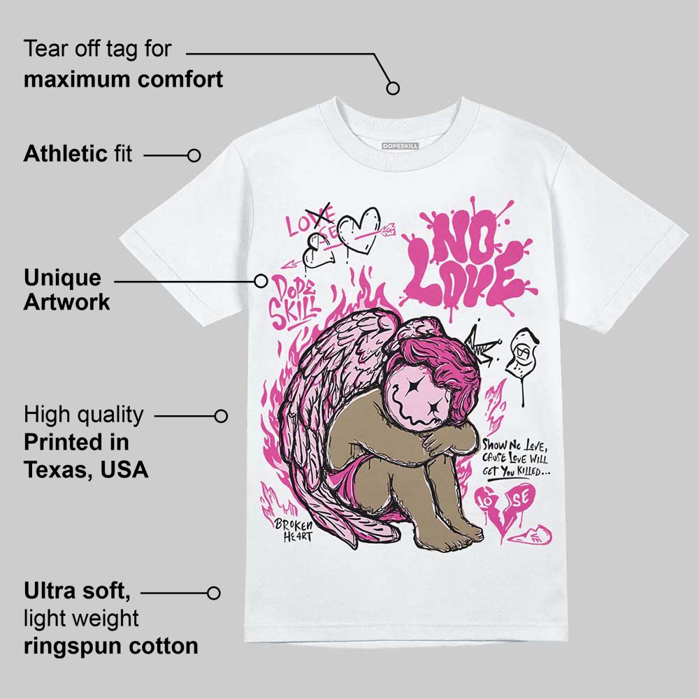 Triple Pink Dunk superstreetwear T-Shirt No Love Graphic
