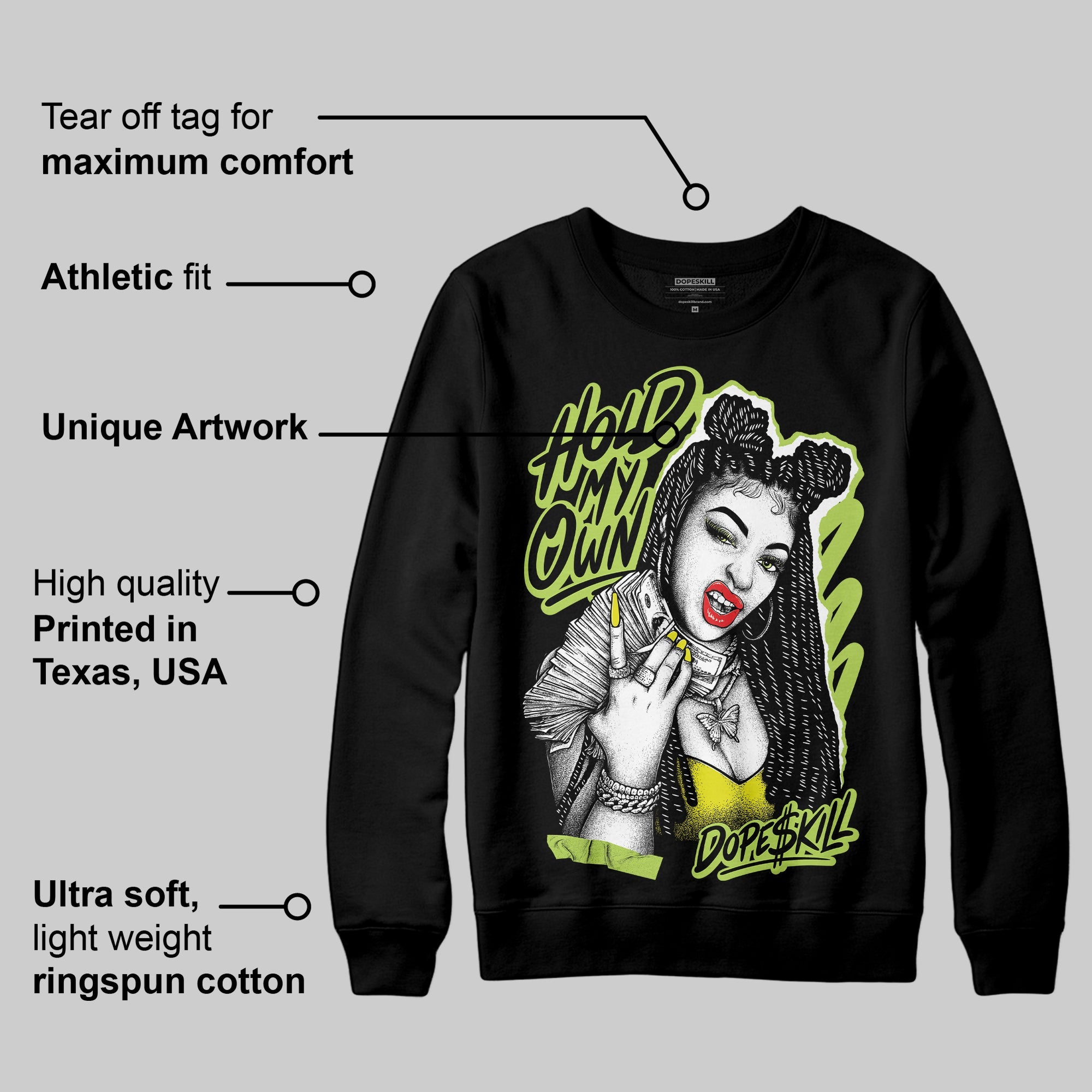 Bright Cactus 13s superstreetwear Sweatshirt New H.M.O Graphic