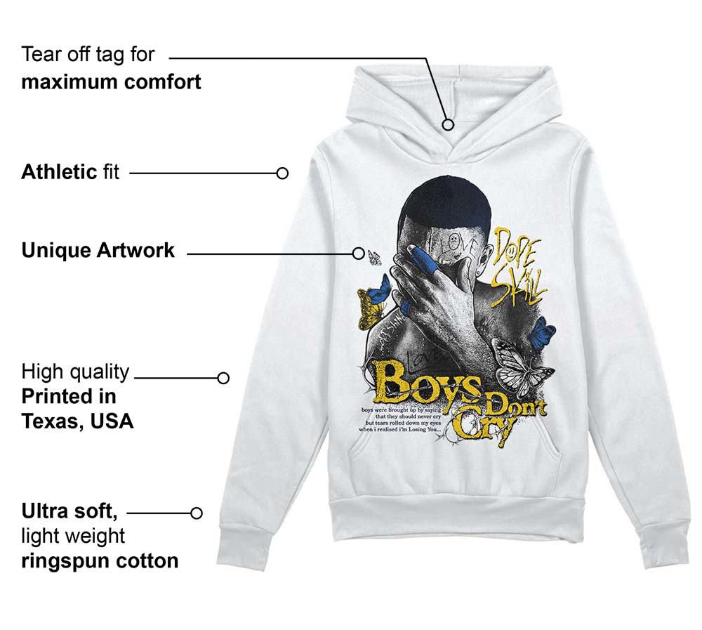 Michigan Dunks superstreetwear Hoodie Sweatshirt Boys Don't Cry Graphic