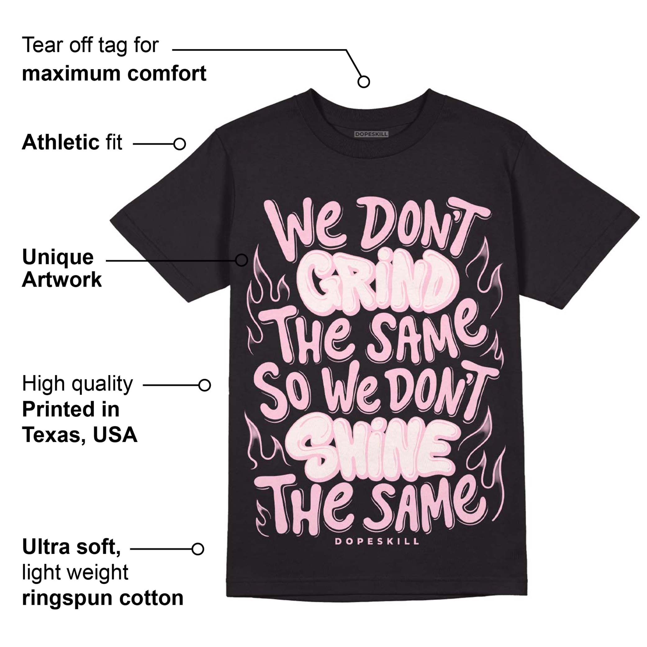 Dunk Low Pink Foam superstreetwear T-Shirt Grind Shine Graphic