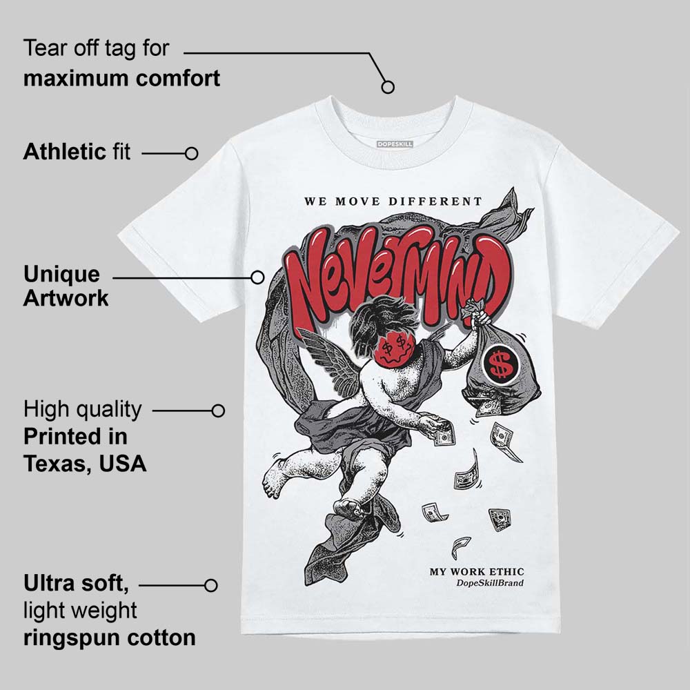 Cement Grey 3s superstreetwear T-Shirt Nevermind Graphic