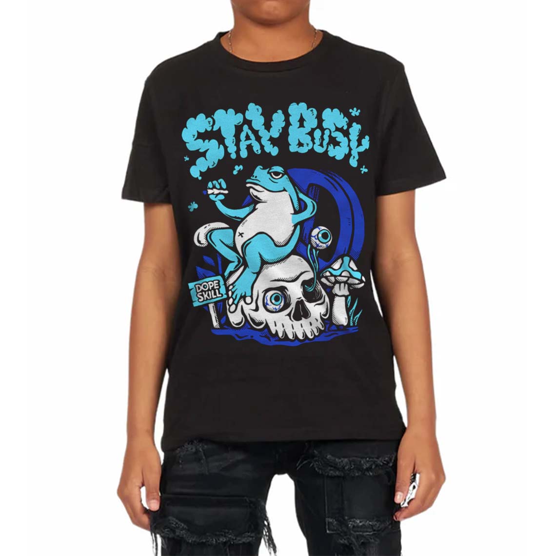 SB Dunk Argon superstreetwear Toddler Kids T-shirt Stay Busy Graphic