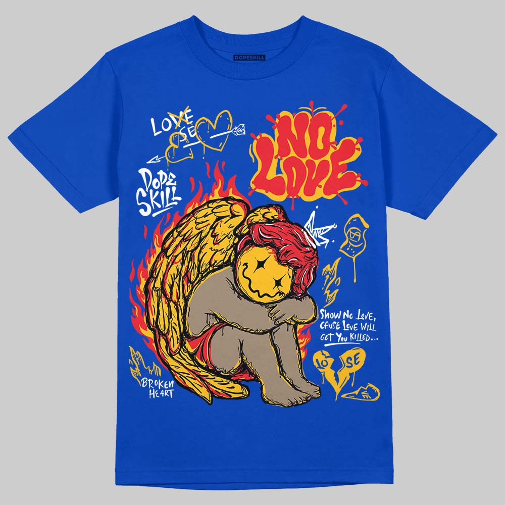 Royal Blue Collection superstreetwear T-Shirt No Love Graphic
