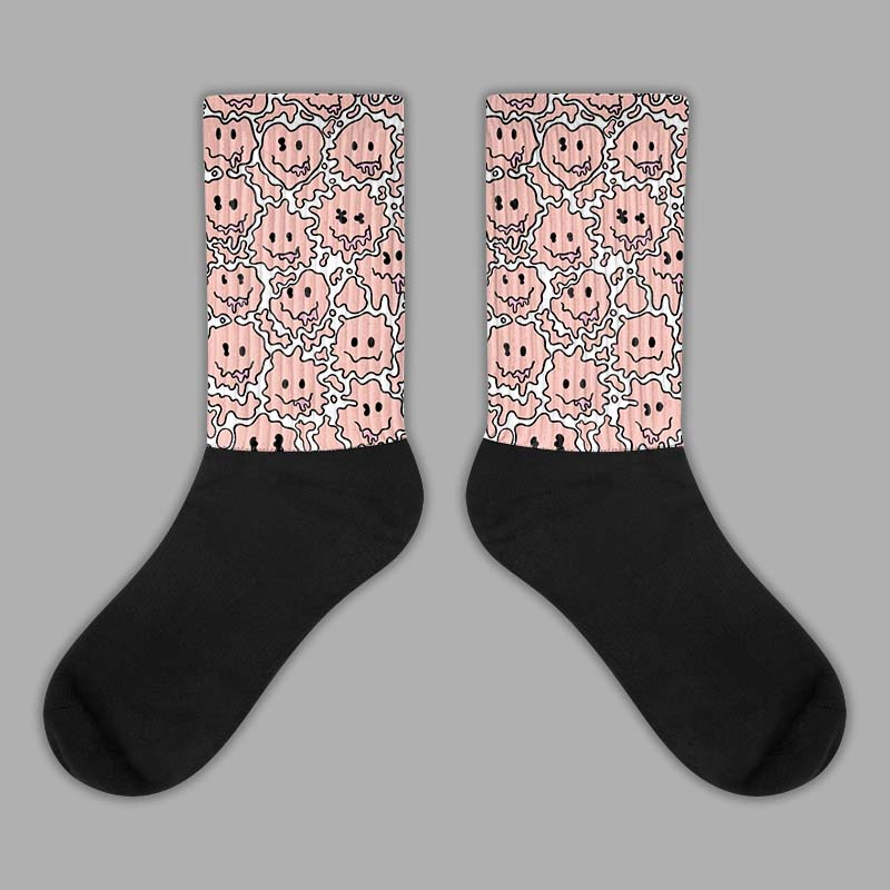 Legend Pink 11s superstreetwear Sublimated Socks Slime Graphic