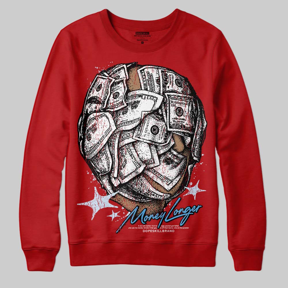 Cherry 11s superstreetwear Sweatshirt Money Longer Graphic
