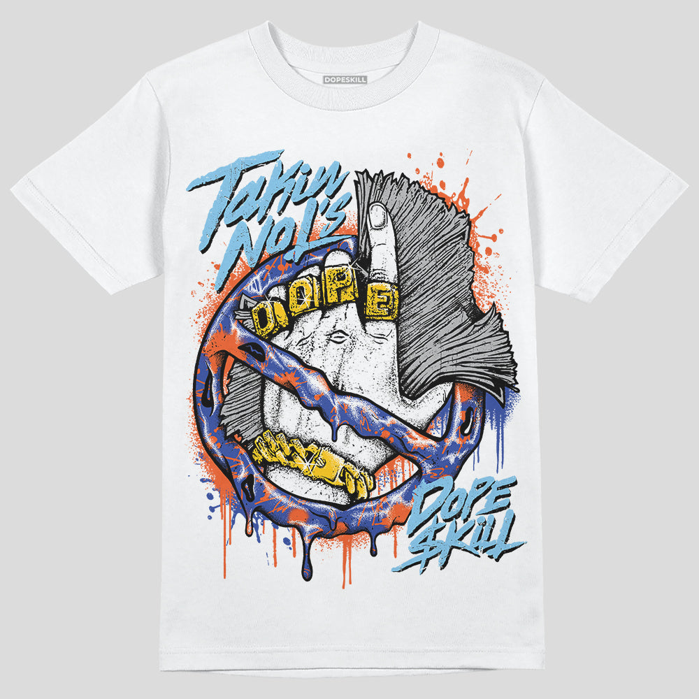 Dunk Low Futura Orange Blaze superstreetwear T-Shirt Takin No L's Graphic