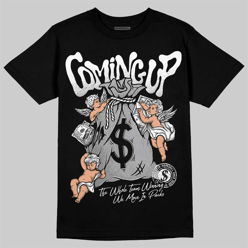 White Thunder 4s superstreetwear T-Shirt Money Bag Coming Up Graphic