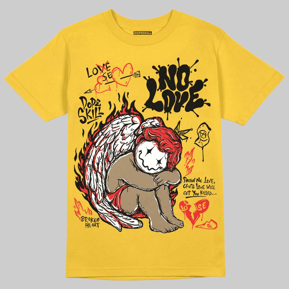 Yellow Collection superstreetwear T-Shirt No Love Graphic