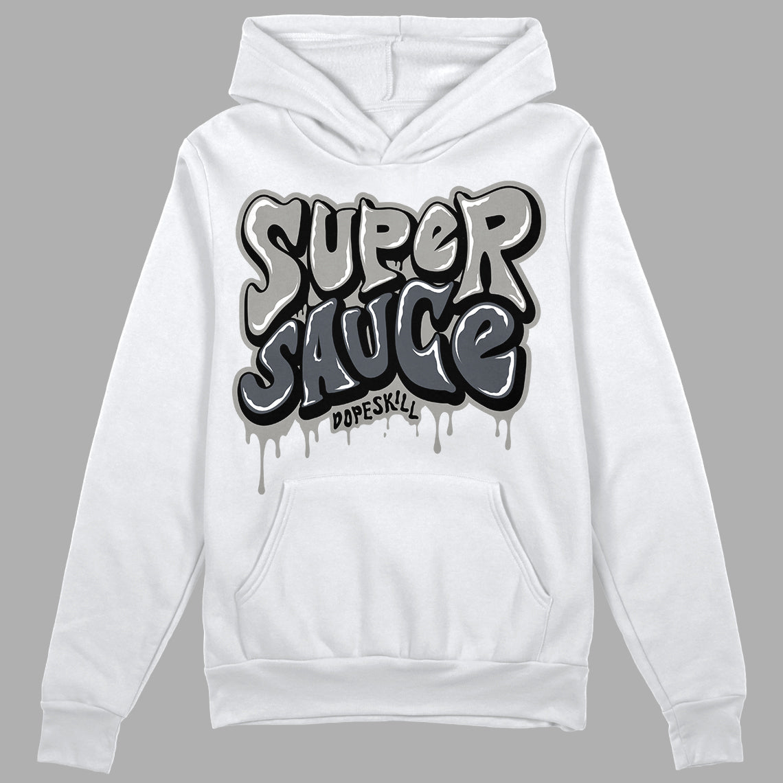Cool Grey 11s superstreetwear Hoodie Sweatshirt Super Sauce Graphic