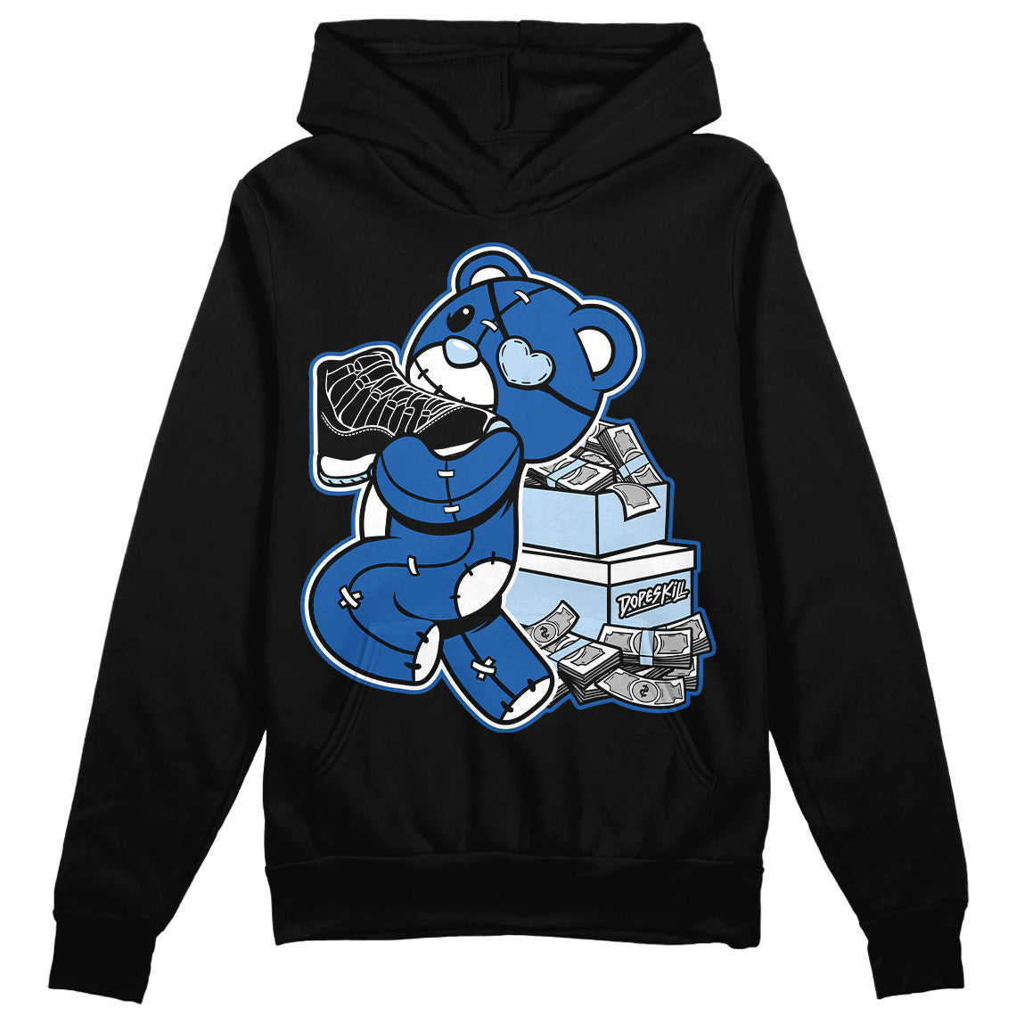 Space Jam 11s superstreetwear Hoodie Sweatshirt Bear Steals Sneaker Graphic