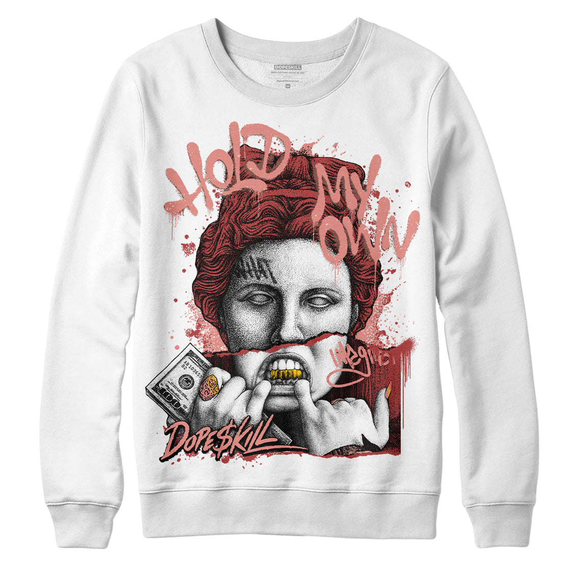 Dune Red 13s superstreetwear Sweatshirt Hold My Own Graphic