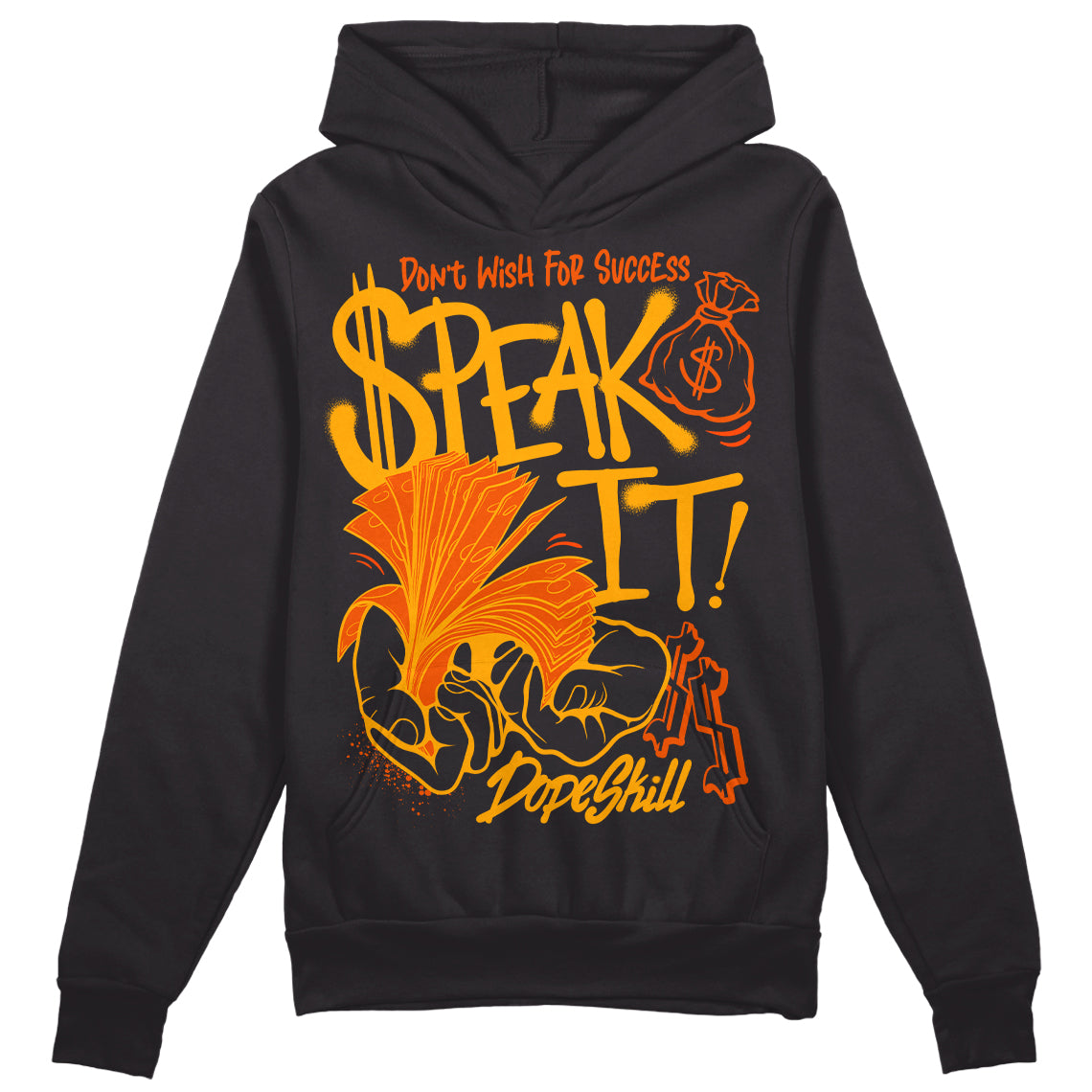 Black Taxi 12s superstreetwear Hoodie Sweatshirt Speak It Graphic