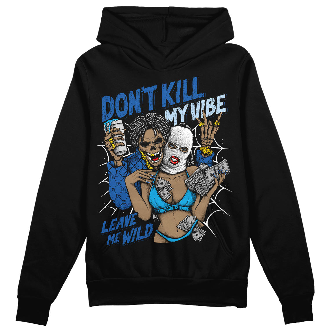 Space Jam 11s superstreetwear Hoodie Sweatshirt Don't Kill My Vibe Graphic