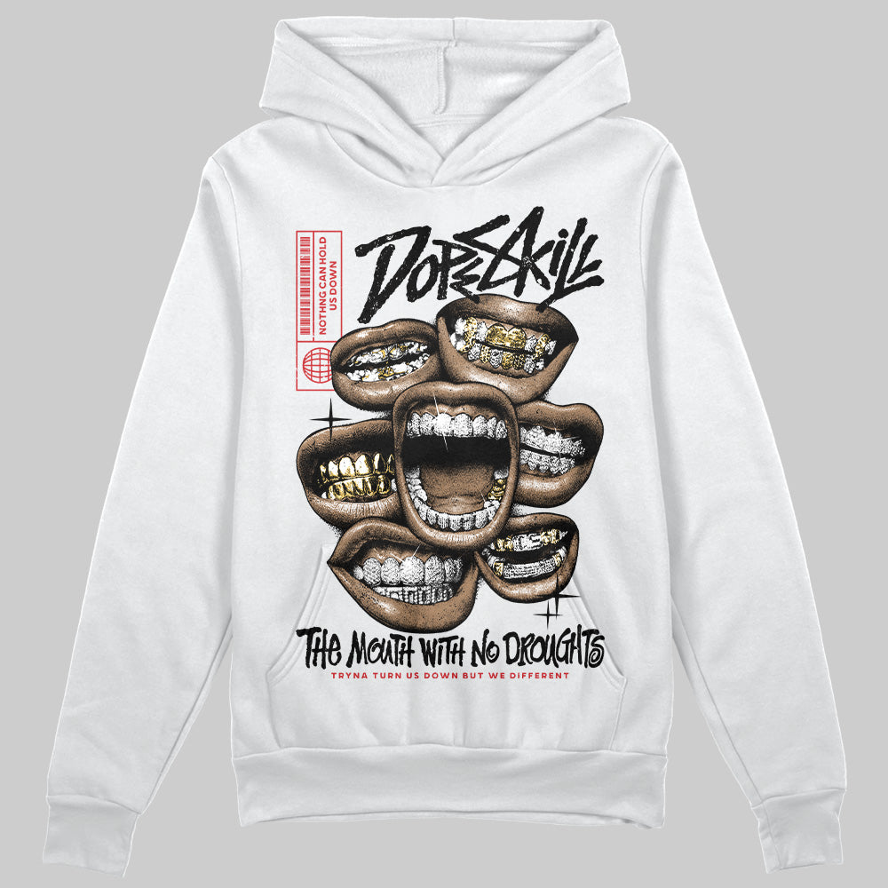 Black Cement 3s superstreetwear Hoodie Sweatshirt The Mouth With No Droughts Graphic