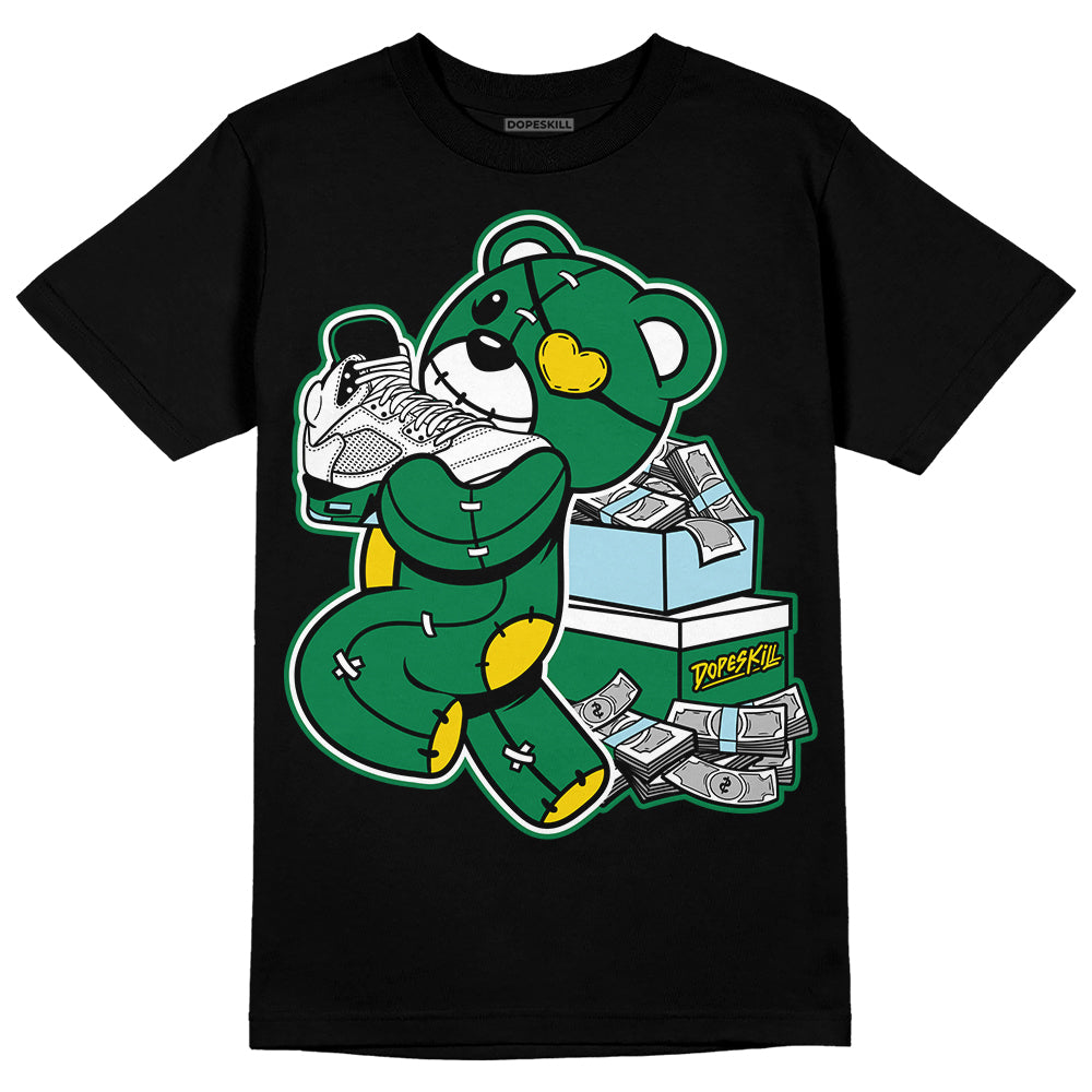 Lucky Green 5s superstreetwear T-Shirt Bear Steals Sneaker Graphic