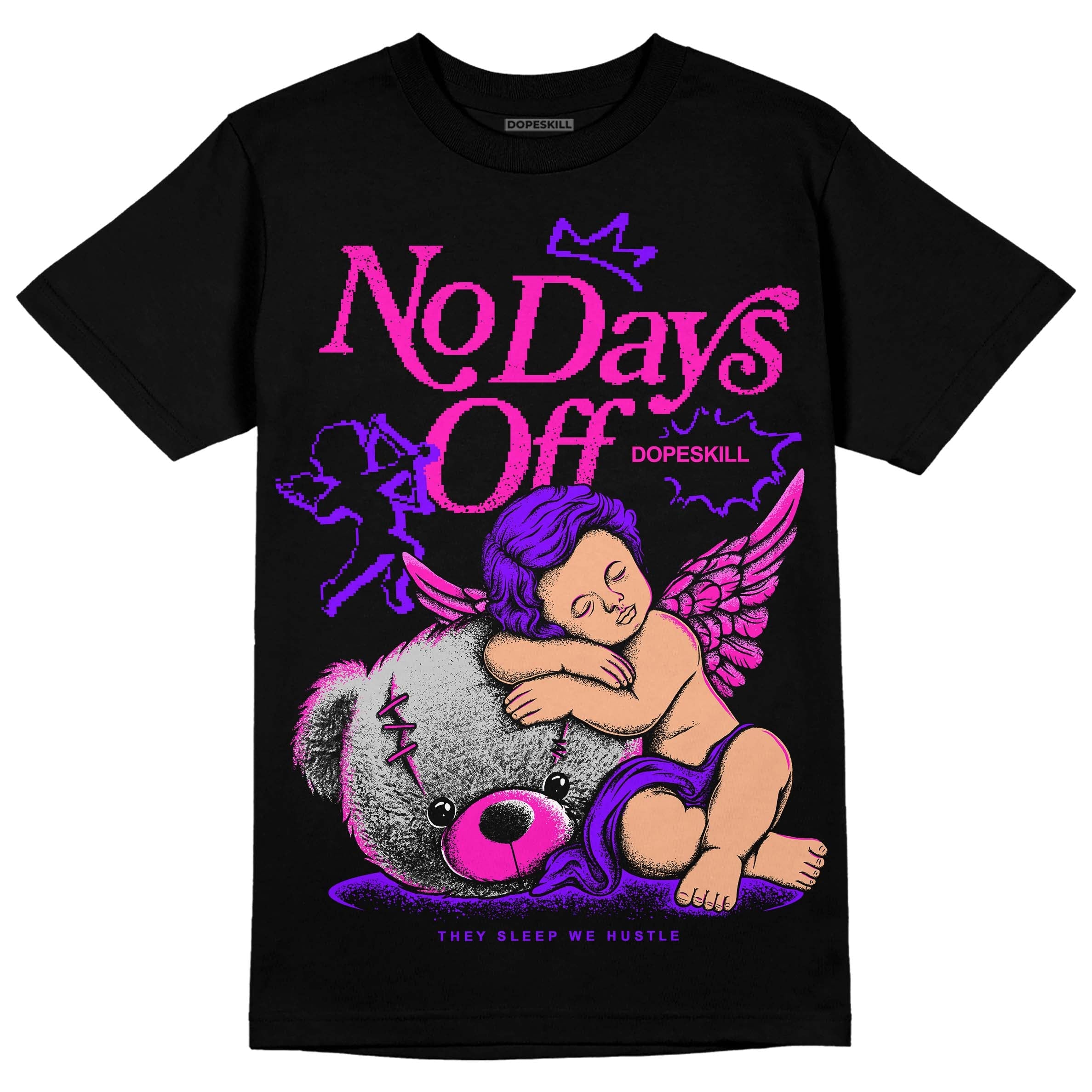 Dunk Low Active Fuchsia superstreetwear T-Shirt New No Days Off Graphic