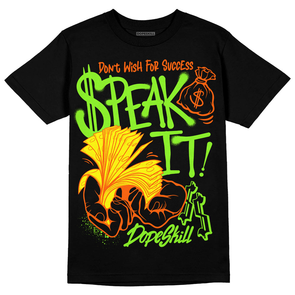 Neon Green Collection superstreetwear T-Shirt Speak It Graphic
