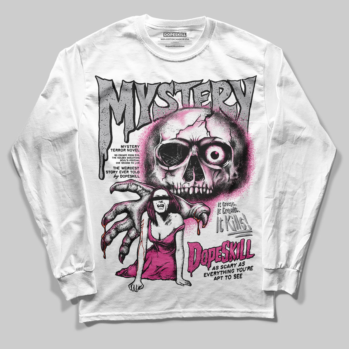 Kayano 14 Cream Sweet Pink superstreetwear Long Sleeve T-Shirt Mystery Ghostly Grasp Graphic
