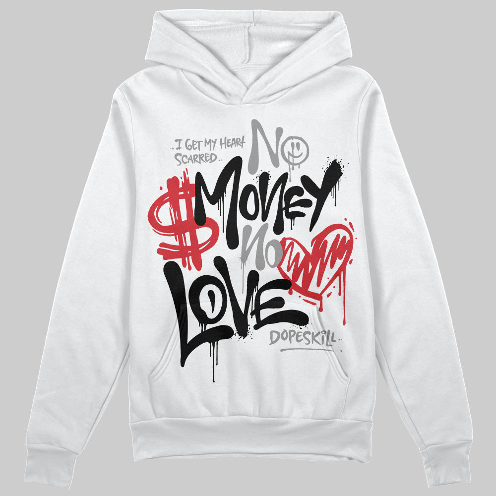 Bred Velvet 11s superstreetwear Hoodie Sweatshirt No Money No Love Typo Graphic