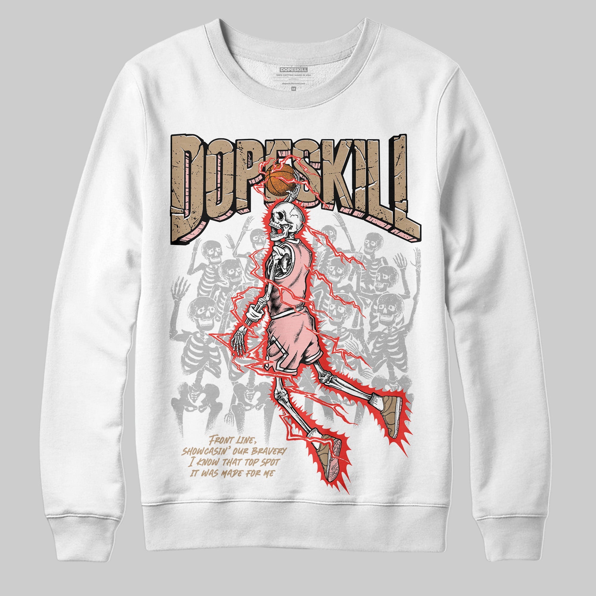 AIR FORCE 1 LINEN superstreetwear Sweatshirt Thunder Dunk Graphic