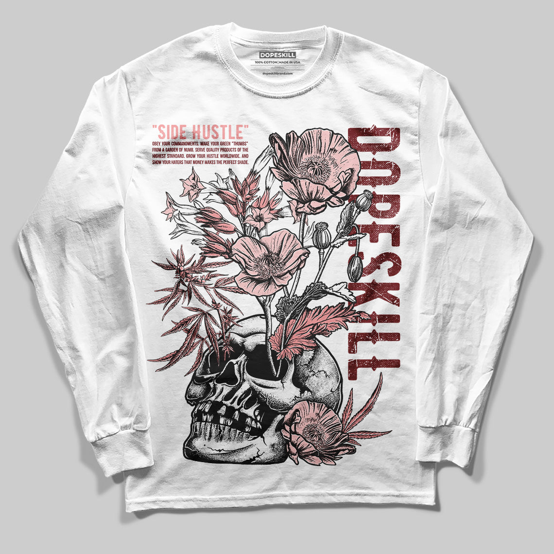 VALENTINE'S Day 3s superstreetwear Long Sleeve T-Shirt Side Hustle Graphic