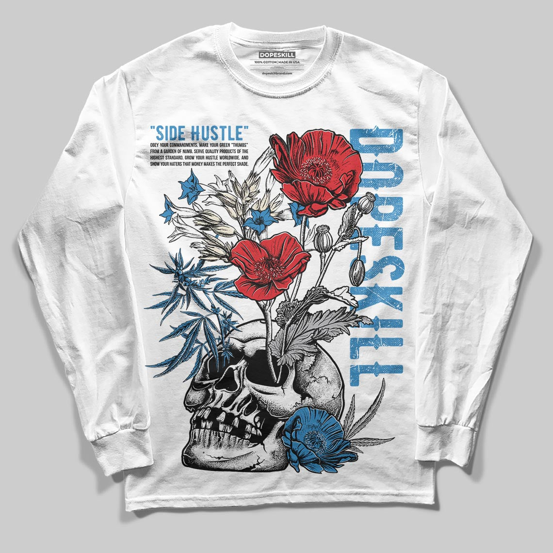 Rare Air 3s superstreetwear Long Sleeve T-Shirt Side Hustle Graphic