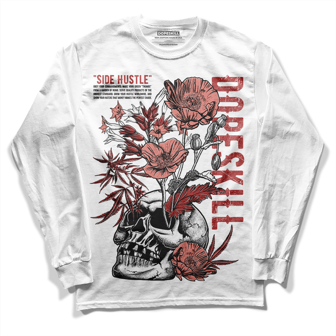 Dune Red 13s superstreetwear Long Sleeve T-Shirt Side Hustle Graphic
