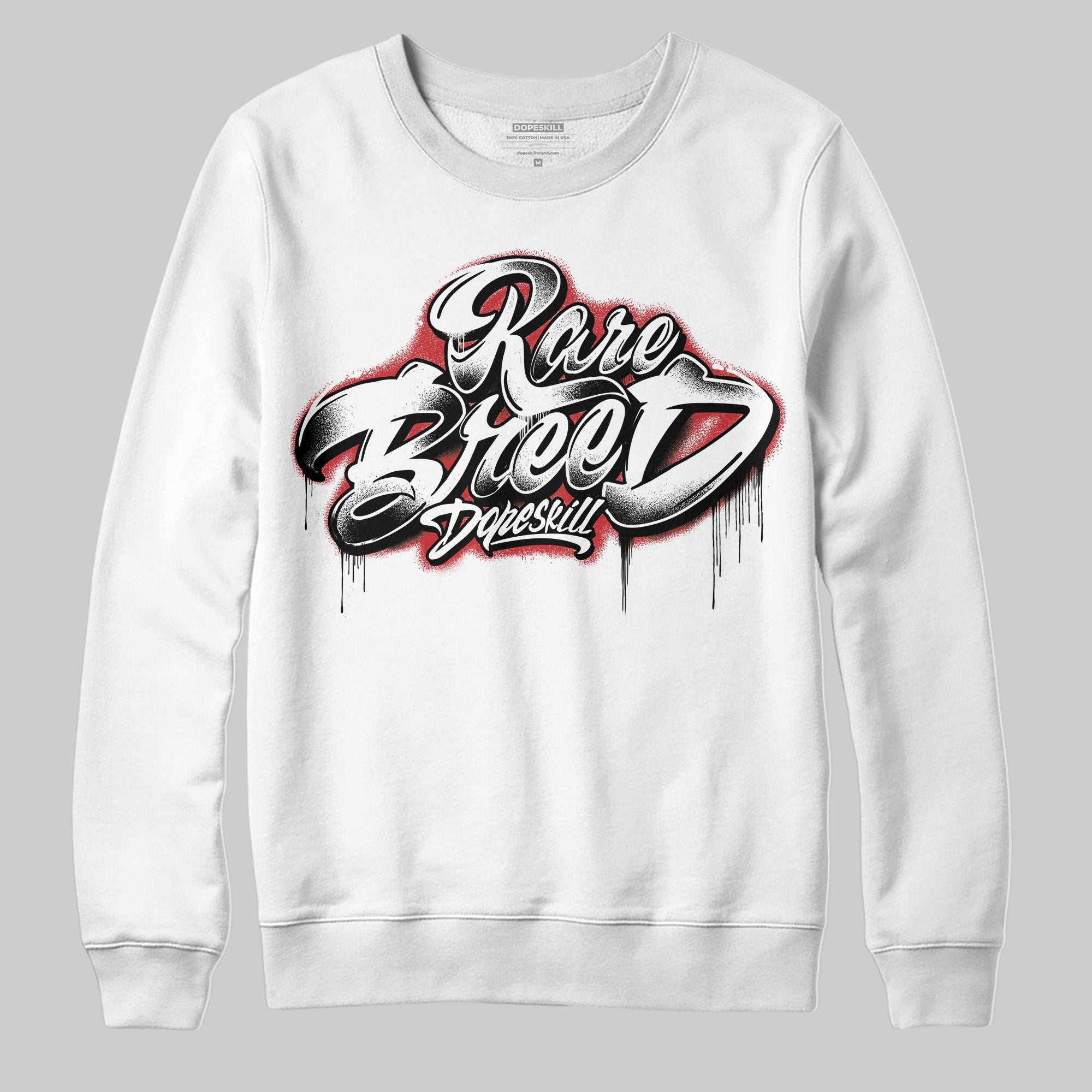 Bred 11s superstreetwear Sweatshirt Rare Breed Type Graphic