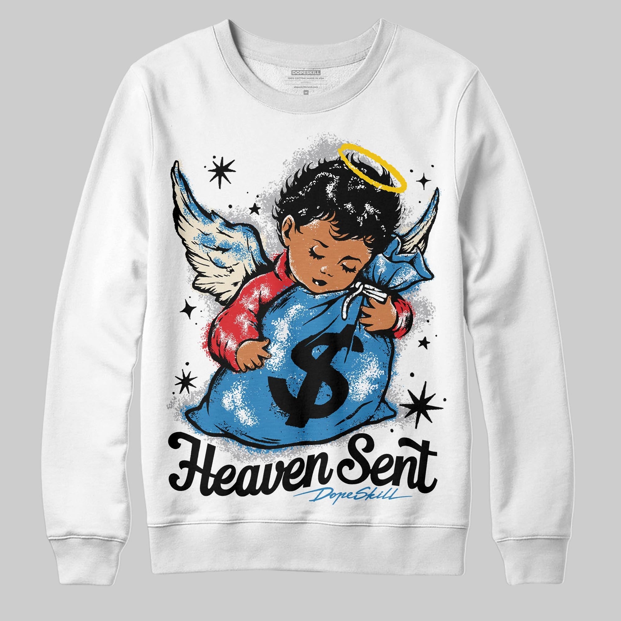 Rare Air 3s superstreetwear Sweatshirt Heaven Sent Graphic