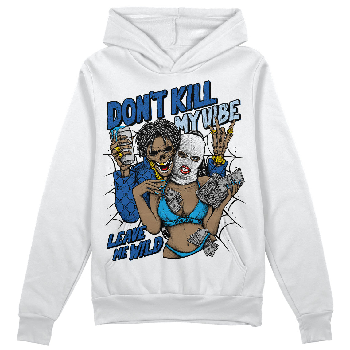 Space Jam 11s superstreetwear Hoodie Sweatshirt Don't Kill My Vibe Graphic
